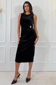 Louise Velvet Dress image