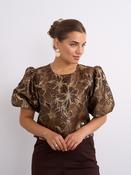 Addison Top Brown/Gold image