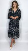 Enya Midi Dress Black
