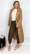 Valerie Coat Tan