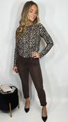 Zadie Leopard Print Top