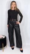 K&amp;amp;P Celine Trouser Black