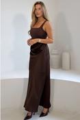 Justine Dress Brown