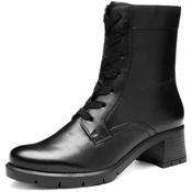 Ara 12-59214 Prag Laced Leather Ankle Boot H-Fit Black