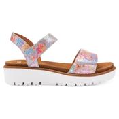 Ara Bilbao-s 12-33518 Leather Sandals Floral Multicoloured