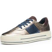 Ara Canberra 12-23012 Leather Trainers Cashmere Blue Amarone