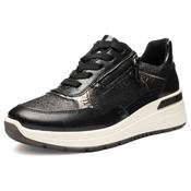 Ara Garda Wedge Trainers 12-57702 H Fit Black image