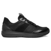 Ara Osaka 12-25532 H Fit Leather Trainer Black image