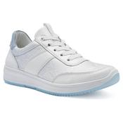 Ara Osaka 3  12-25532 Stretch Leather H -Fit Lace-up White Snake image