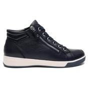 Ara Rom 12-44499 Navy Leather Hi-top image