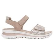 Ara Tampa 12-47207 Velcro Sandals Sand Beige Suede