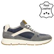 Bullboxer Leather Sneaker 7YY0740102 5141 Grey-Navy