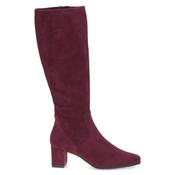 Caprice 9-25547 High Heel Knee High Bordeaux Stretch image