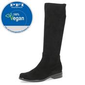 Caprice Vegan Knee High Boots 9-25512 Black
