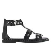 Carmela 163220 Gladiator Sandal Black Leather image