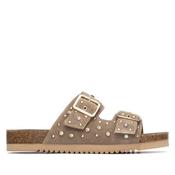 Carmela 163282 Taupe Suede Sandal image