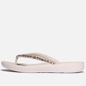 FitFlop iQUSHION Sparkle Toe-Posts Nude Rose image