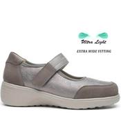 G Comfort Velcro Extra Wide S-5253-GREY