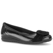 Gabor 3012.01 Forest Ballerina Pump Black Patent Leather image