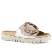 Gabor 83.745 Everly Mule Leather Sandal Gold