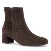 Gabor Abbey 8036.01 Mocca Brown Suede Ankle Boots image