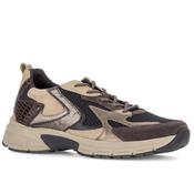 Gabor Adder 6005.01 Black, Brown &amp; Sand Leather Mix Trainer image