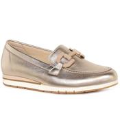 Gabor Baby 82.416 Leather Loafer Gold Puder Metallic image