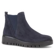 Gabor Dublin 8015.01 Navy Suede H-Fit Ankle Boot image
