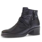 Gabor Jenna Leather Ankle Boots 72.811 Navy