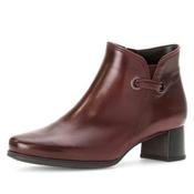 Gabor Keegan Leather Ankle Boot 72.827 Dark Red