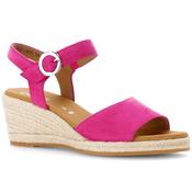 Gabor Monica 82.710 Wedge Sandal Pink Suede image
