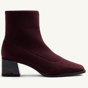 Gioseppo 80155 Burgundy Elastic Ankle Boots image