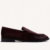 Gioseppo 80770 Burgundy Hair on Hide Leather Loafers image