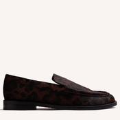 Gioseppo 80770 Leopard Print Hair on Hide Leather Loafers image
