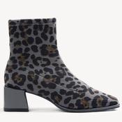 Gioseppo 80794 Grey Leopard Print Ankle Boot image