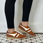 Gola Classics Women's Firefly Trainers Pale Rust/Rust/Off White image
