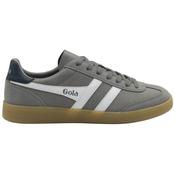 Gola Viper Classics Suede Trainers CMB735 Cement White Navy Gum