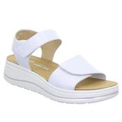 Hartjes Woogie Sandal 132.2002 Wide H Fit Silver Shimmer Leather