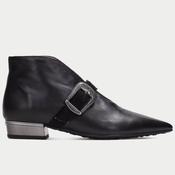 Hispanitas Ginebra HI265193 Black Leather V Cut Ankle Boot image
