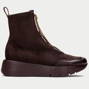 Hispanitas Montana HI265233 Espresso Brown Sporty Centre Zip Ankle Boot image