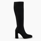 Lodi A-Limbo Knee high suede boots Black