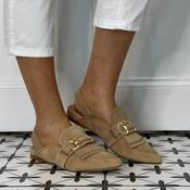 MJUS Sorrento Slingback N08109 Tan Suede