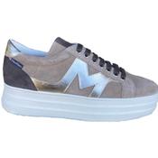 Marco Moreo Madonna Platform XM642 Taupe Suede