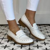 Marco Moreo Maura X705 Leather Loafer White