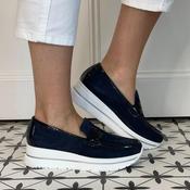 Marco Moreo Pompei Arianna Loafer X820 Navy Suede image