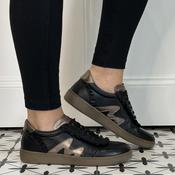 Marco Moreo X762 Berlino Black Leather Trainer image