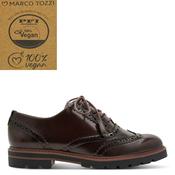 Marco Tozzi 2-23700 Vegan Laced Caffee Brogues image