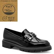 Marco Tozzi 2-24700 Black Patent Vegan Loafer image