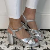 Marian Platform Sandal 62213-SILVER