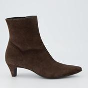 Paul Green 8288 Brown Suede Ankle Boot